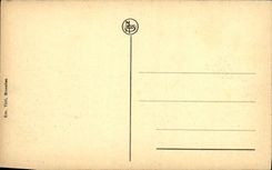 POSTAL Ostende de la VENDIMIA el barco de Stad Antwerpen del tronco