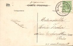 POSTAL Brujas de la VENDIMIA el ayuntamiento el echevinale del sitio