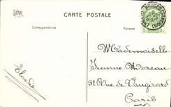 CPA Bruges La Maison Noire