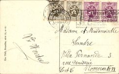 CPA Bruges Le quai des Marbriers