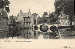 CPA Bruges L'Entree du Beguinage