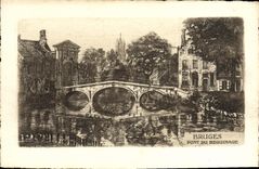 CPA Bruges Pont du Beguinage