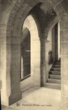 VINTAGE POSTCARD Maredsous Abbey Large Staircase