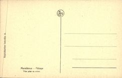 VINTAGE POSTCARD Maredsous Abbey Seen pirse in the plane