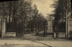 VINTAGE POSTCARD Maredsous Church Abbey of the Garden