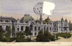 VINTAGE POSTCARD Monaco Monte Carlo the Frontage of the Casino