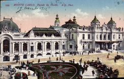 VINTAGE POSTCARD Monaco Monte Carlo Frontage of the Casino