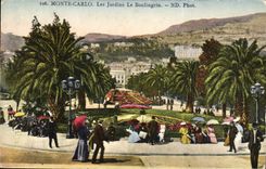CPA Monaco Monte Carlo Les Jardins Le Boulingrin