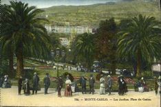CPA Monte Carlo Les Jardins Place du Casino