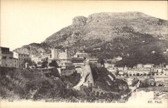 CPA Monaco Le Palais du Prince et la Tete d eChien 