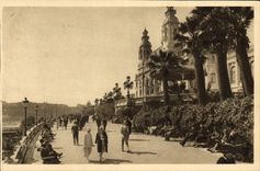 CPA Monaco Monte Carlo Terrasse et jardin du casino