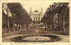 CPA Monaco Les jardins et le casino