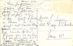 CPA Monaco Le port vu de Monte Carlo 