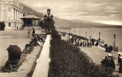 CPA Monte Carlo Vue sur les Terrasses