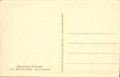 CPA Monte Carlo Entre les Arbres