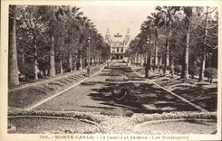 CPA Monte Carlo Le Casino et Jardins Les Boulingrins