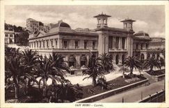 POSTAL San Remo de la VENDIMIA el casino