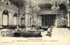 CPA Monte Carlo Nouvelle Salle de Jeu La roulette