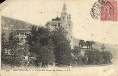 CPA Monte Carlo Le Jardin Terrasse Du Casino