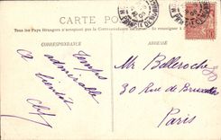 CPA Monaco Palais Vue Prise dans les Jardins