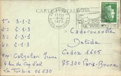 CPA Monaco Entre les Oliviers