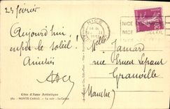 CPA Monte Carlo La nuit Le casino