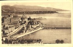 CPA Monaco Monte Carlo et le Cap Martin