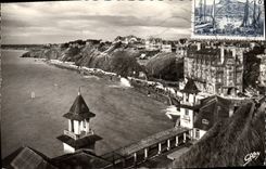 CPM Granville La plage a maree haute 