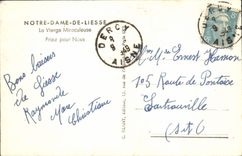 CPM Notre Dame De Liesse La Vierge Miraculeuse