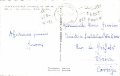 MODERN CARD Superbagneres View