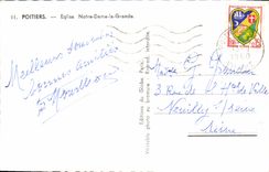 CPM Poitiers Eglise Notre Dame le Grande