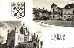 MODERN CARD Lisieux the carmel the basilica