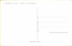 CPM Rennes Eglise du Sacre Coeur