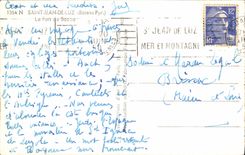 MODERN CARD Holy Jean De Luz the Fort of Socoa