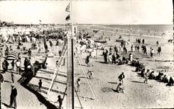 CPM St Jean de Monts La Plage Football Voleyy Ball Volley-Ball