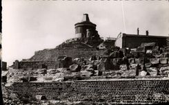MODERN CARD the Observatory of Puy de Dome and Ruins of the Mercury Temple