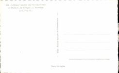 MODERN CARD the Observatory of Puy de Dome and Ruins of the Mercury Temple