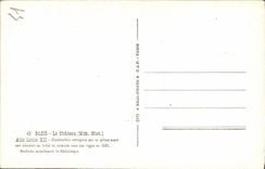 CPM Blois Le Chateau Aile Louis XII