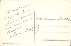 VINTAGE POSTCARD Geneva the Nafional Monument