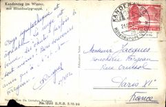 MODERN CARD Kandersteg Im Vinter MIT Blumlisalgruppe