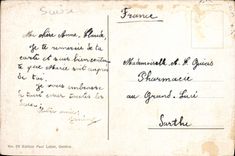 VINTAGE POSTCARD Geneva the Water Roads And Jet Savoy Boat