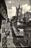 CPM Vieux Lausanne Les Escaliers Du Marche Et La Cathedrale
