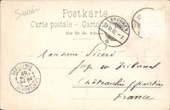 VINTAGE POSTCARD Brunnen