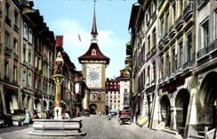 CPA Bern Zeitglockenturm Berne Tour De l'Horloge