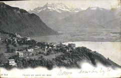 CPA Glion Et Dent Du Midi