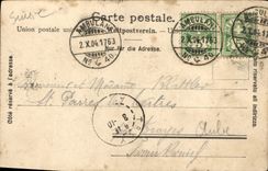 VINTAGE POSTCARD Burgenstockbahn