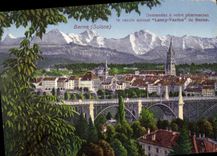 CPA Berne Publicite Institut Vaccinal suisse Berne