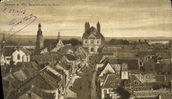 VINTAGE POSTCARD Speyer has Rh Hauptrtrasse