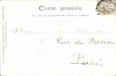 CPA Geneve La Rade Le Soir Bateau 