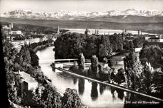 CPM Zurich Limmat Sihl Und Die Glarneralpen